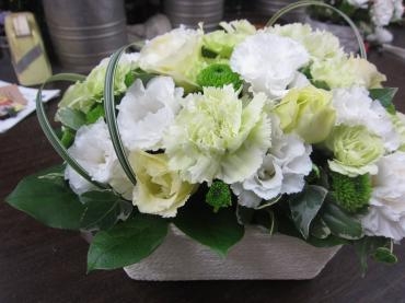 御供の生花アレンジメントです。｜「花の香花園」　（愛知県犬山市の花キューピット加盟店 花屋）のブログ
