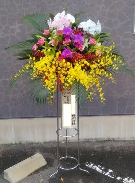 開店御祝生花スタンド花です♪｜「花の香花園」　（愛知県犬山市の花キューピット加盟店 花屋）のブログ