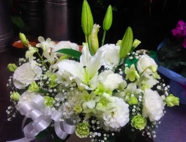 御供用　生花アレンジメントです。｜「花の香花園」　（愛知県犬山市の花キューピット加盟店 花屋）のブログ