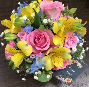 お母さんありがとう　母の日ギフト　アレンジメント(≧∇≦)｜「花の香花園」　（愛知県犬山市の花キューピット加盟店 花屋）のブログ