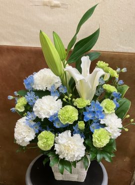 御供アレンジメントです。｜「花の香花園」　（愛知県犬山市の花キューピット加盟店 花屋）のブログ
